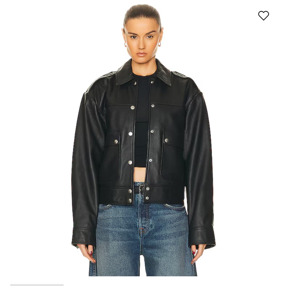 NWT GRLFRND Jayden Leather Jacket